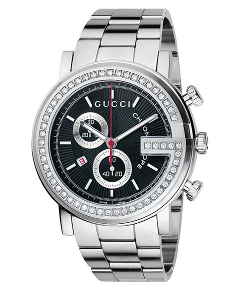 orologio gucci stainless steel|Gucci watch 44mm.